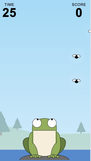 Frog Catching Insects Image（EN）